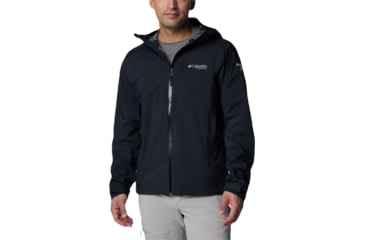 Image of Columbia Ampli-Dry II Shell Jacket - Mens, Black, Extra Large, 2071061010-XL