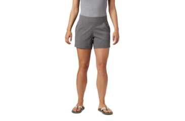 Image of Columbia Anytime Casual Short - Womens, Light Grey, Small, 7, 1768161060-S-7