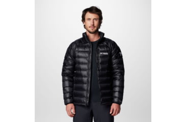 Image of Columbia Arctic Crest Down Jacket - Mens, Black, Medium, 2088781010-M