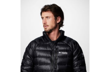 Image of Columbia Arctic Crest Down Jacket - Mens, Black, Medium, 2088781010-M