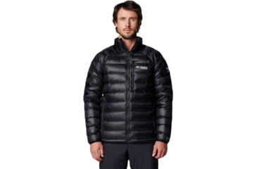 Image of Columbia Arctic Crest Down Jacket - Mens, Black, Medium, 2088781010-M