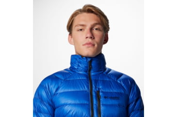 Image of Columbia Arctic Crest Down Jacket - Mens, Mountain Blue, Medium, 2088781433-M