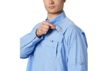 Image of Columbia Bahama II L/S Shirt, White Cap, Extra Small - Mens, 1011621455-XS