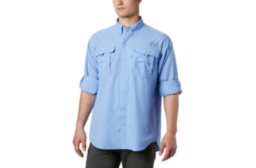 Image of Columbia Bahama II L/S Shirt, White Cap, Extra Small - Mens, 1011621455-XS