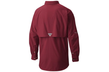 Image of Columbia Bahama II Long Sleeve Shirt - Mens, Beet, Extra Small, 101162-607-XS