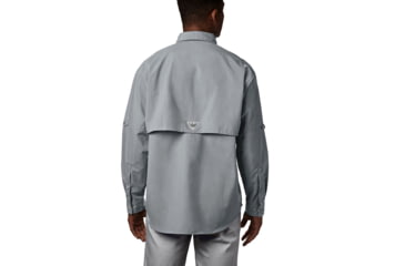 Image of Columbia Bahama II Long Sleeve Shirt - Mens, Cool Grey, Extra Small, 101162-019-XS