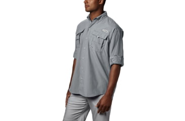 Image of Columbia Bahama II Long Sleeve Shirt - Mens, Cool Grey, Extra Small, 101162-019-XS