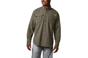 Image of Columbia Bahama II Long Sleeve Shirt - Mens, Sage, Large, 101162-365-L