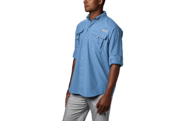 Image of Columbia Bahama II Long Sleeve Shirt - Mens, Sail, Extra Small, 101162-486-XS