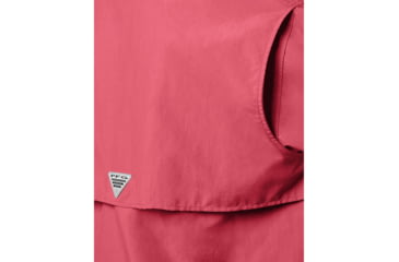 Image of Columbia Bahama II Long Sleeve Shirt - Mens, Sunset Red, Extra Small, 101162-683-XS
