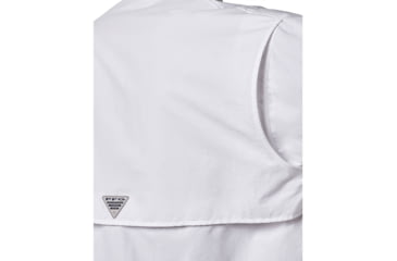 Image of Columbia Bahama II Long Sleeve Shirt - Mens, White, Extra Small, 101162-100-XS