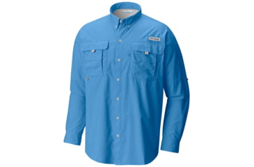 Image of Columbia Bahama II Long Sleeve Shirt - Mens, Yacht, Extra Small, 101162-475-XS