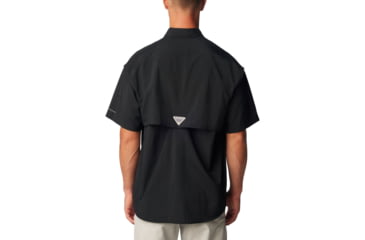 Image of Columbia Bahama II Short Sleeve Shirt - Men's, Black, 2XS, 1011651010BLACKXXS