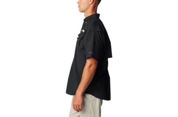 Image of Columbia Bahama II Short Sleeve Shirt - Mens, Black, 2XS, 1011651010BLACKXXS