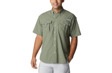 Image of Columbia Bahama II Short Sleeve Shirt - Mens, Cypress, 2XS, 1011651316CypressXXS