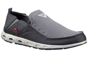 Image of Columbia Bahama Vent PFG Shoe - Mens, Titanium MHW/Bright Red, 8, Medium, 1673141049-8
