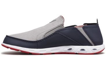 Image of Columbia Bahama Vent PFG Shoes -Mens, Monument/Intense Red, Medium, 10, 1673141036-10