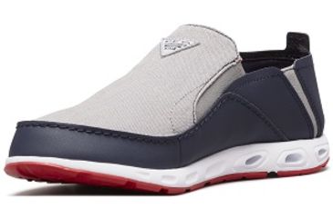 Image of Columbia Bahama Vent PFG Shoes -Mens, Monument/Intense Red, Medium, 10, 1673141036-10