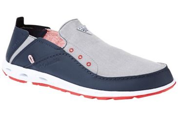 Image of Columbia Bahama Vent PFG Shoes -Mens, Monument/Intense Red, Medium, 8, 1673141036-8