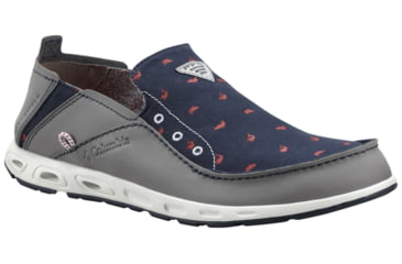 Image of Bahama Vent PFG Watersport Shoe - Mens-Navy/Red-Medium-8.5