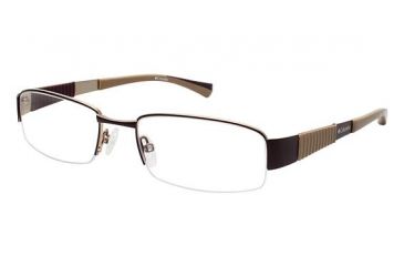 Image of Columbia Baraboo Eyeglass Frames - Frame Matte Light Brown/Brown, Size 54/19mm CBBARABOO03