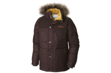 Image of Columbia Barlow Pass 550 TurboDown Quilted Jacket - Men's-New Cinder-Medium