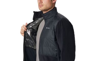 Image of Columbia Basin Butte Fleece Full Zip - Mens, Black, Small, 1861601010-S