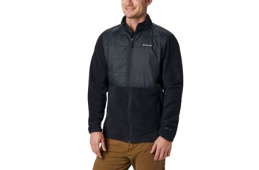 Image of Columbia Basin Butte Fleece Full Zip - Mens, Black, Small, 1861601010-S