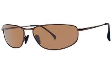 Image of Columbia Benbow Lake Sunglasses - Frame Brown Gloss, Lens Color Brown, Size 60/15mm CBBENBOWLAKEPZ02