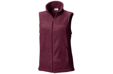 Image of Columbia Benton Springs Vest, Rich Wine, Extra Small - Womens, 1372121624-XS