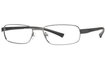 Image of Columbia Big Cypress Progressive Prescription Eyeglasses - Frame Shiny Black/Grey-Black, Size 57/18mm CBBIGCYPRESS02