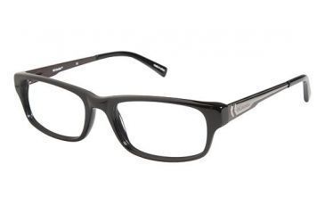 Image of Columbia BIRNEY Single Vision Prescription Eyeglasses - Frame Shiny Black, Size 53/17mm CBBIRNEY01