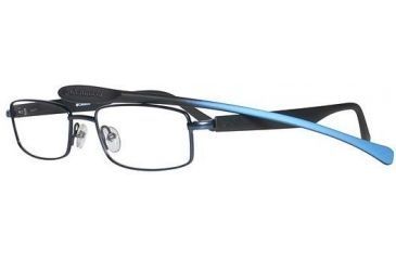 Image of Columbia Blackmore Eyeglass Frames - Frame Blue/Blue/Blk-Blue, Size 52/16mm CBBLACKMORE03