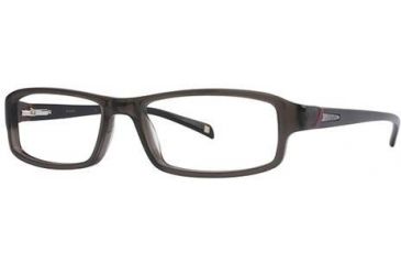 Image of Columbia Boone Bifocal Prescription Eyeglasses - Frame Transparent Grey/Black, Size 54/16mm CBBOONE02