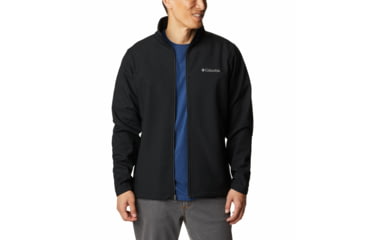 Image of Columbia Bowen Lake Softshell Jacket - Mens, Black, Large, 1725121010BlackL