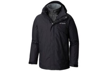 Image of Columbia Bugaboo II Fleece Interchange Jacket - Mens, Black, Small, 1800661010-S