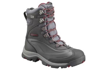 Image of Columbia Bugaboot Plus III Titanium Omni-Heat Winter Boot - Womens-Shale/Pomegranate-Medium-6.5 US