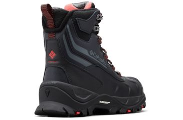 Image of Columbia Bugaboot Plus IV Omni-Heat Boot - Womens, Black/Sunset Red, 9 US, Medium, 1791271010-9