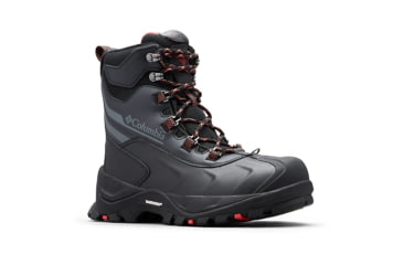 Image of Columbia Bugaboot Plus IV Omni-Heat Boot - Womens, Black/Sunset Red, 9 US, Medium, 1791271010-9