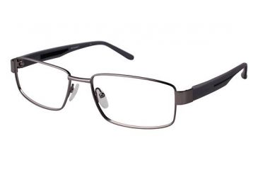 Image of Columbia Burnside 400 Progressive Prescription Eyeglasses - Frame GUNMETAL, Size 55/17mm CBBURNSIDE40001