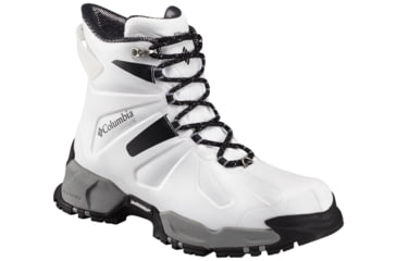 Image of Columbia Canuk Titanium Omni-Heat OutDry Extreme Winter Boot - Men's-White/Black-Medium-10