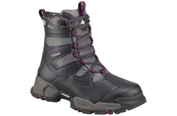 Image of Columbia Canuk Titanium Omni-Heat OutDry Winter Boot - Women's-Titanium/Dark Raspberry-Medium-12