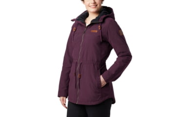 Image of Columbia Chatfield Hill Jacket - Womens, Black Cherry, Large, 1821511522-L