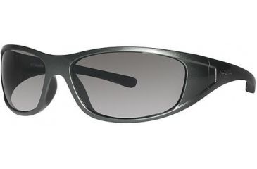 Image of Columbia Chute Sunglasses - Frame New Metallic Tank/Metallic Black, Lens Color Grey, Size 62/15mm CBCHUTEPZ639