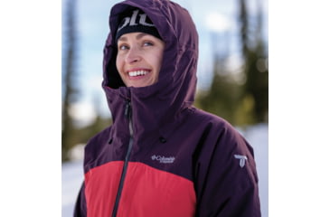 Image of Columbia Cirque Bowl Insulated Jacket - Womens, Daredevil/Moonvista, Small, 2085591602-S