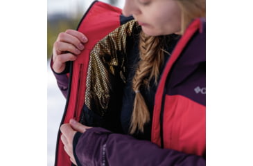 Image of Columbia Cirque Bowl Insulated Jacket - Womens, Daredevil/Moonvista, Small, 2085591602-S