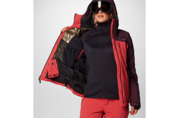 Image of Columbia Cirque Bowl Insulated Jacket - Womens, Daredevil/Moonvista, Small, 2085591602-S