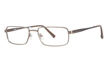 Image of Columbia Clear Lake Single Vision Prescription Eyeglasses - Frame Semi Matte Brown CBCLEARLK02