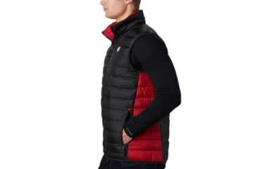 Image of Columbia CLG Lake 22 Reversible Vest, ALA - Black, Red Velvet, 2XL - Mens, 1809301960-XXL