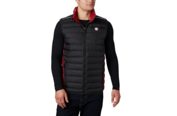 Image of Columbia CLG Lake 22 Reversible Vest, ALA - Black, Red Velvet, 2XL - Mens, 1809301960-XXL